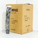 Black - 6oz Double Wall White Paper Cup 500/ctn