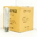 Black - 6oz Single Wall White Paper Cup 1000/ctn