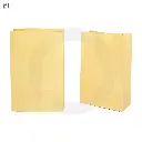 #1 Kraft Paper No Handle Bag 200/ctn
