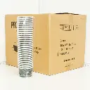 Black - 10oz White Paper Ice Cream Cup 1000/ctn