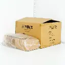 500ml A Kraft Paper Lunch Box 200/ctn