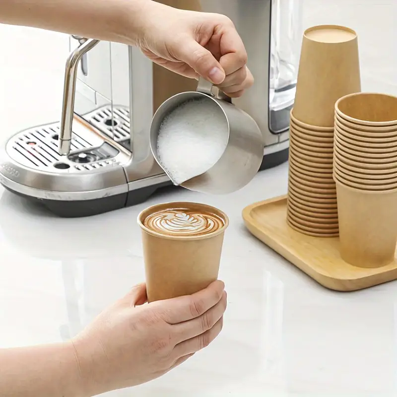 8oz Single Wall Kraft Paper Cup 1000/ctn