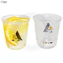 A+ Coffee - 12oz PET Plastic U Shape Cup 1000/ctn