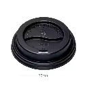 73mm PS Plastic Black No Cap Lid 1000/ctn