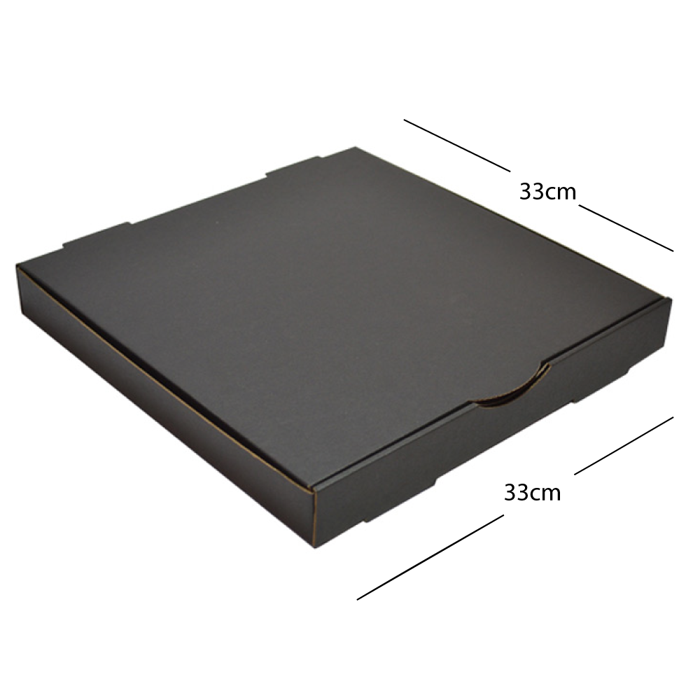 [336033] Black - Box Pizza 33x33 cm 50/pcs