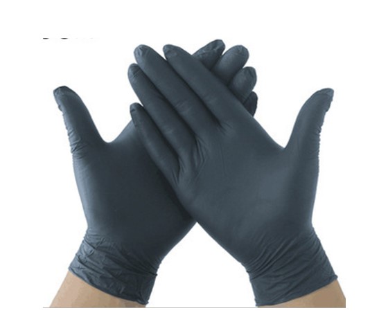 Large Black Vinyl Gloves 1000/ctn