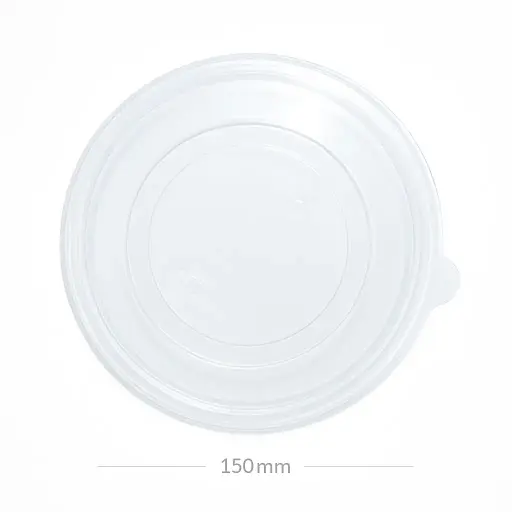 [012064] 150mm PET Plastic Salad Bowl Lid 300/ctn