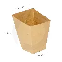Kraft Paper Fries Box 500/ctn