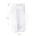 #1229 Satchel White Paper Window Bag 1000/ctn