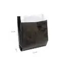 كيس بدون قاعدة #1 اسود ورق ابيض  1000 حبة
