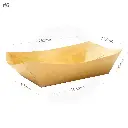 طبق طعام #6 ورق كرافت 500 حبة