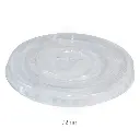 92mm PET Plastic X Hole Flat Lid 1000/ctn