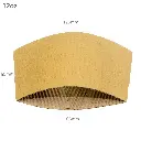12oz Corrugated Paper Sleeve Cup 1000/ctn