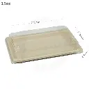 15oz Sushi sugarcane containers 300/ctn