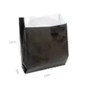Black - #1 Satchel White Paper Bag 1000/ctn