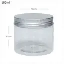 150ml/70mm PET Plastic Jar Alu Cap 100/ctn