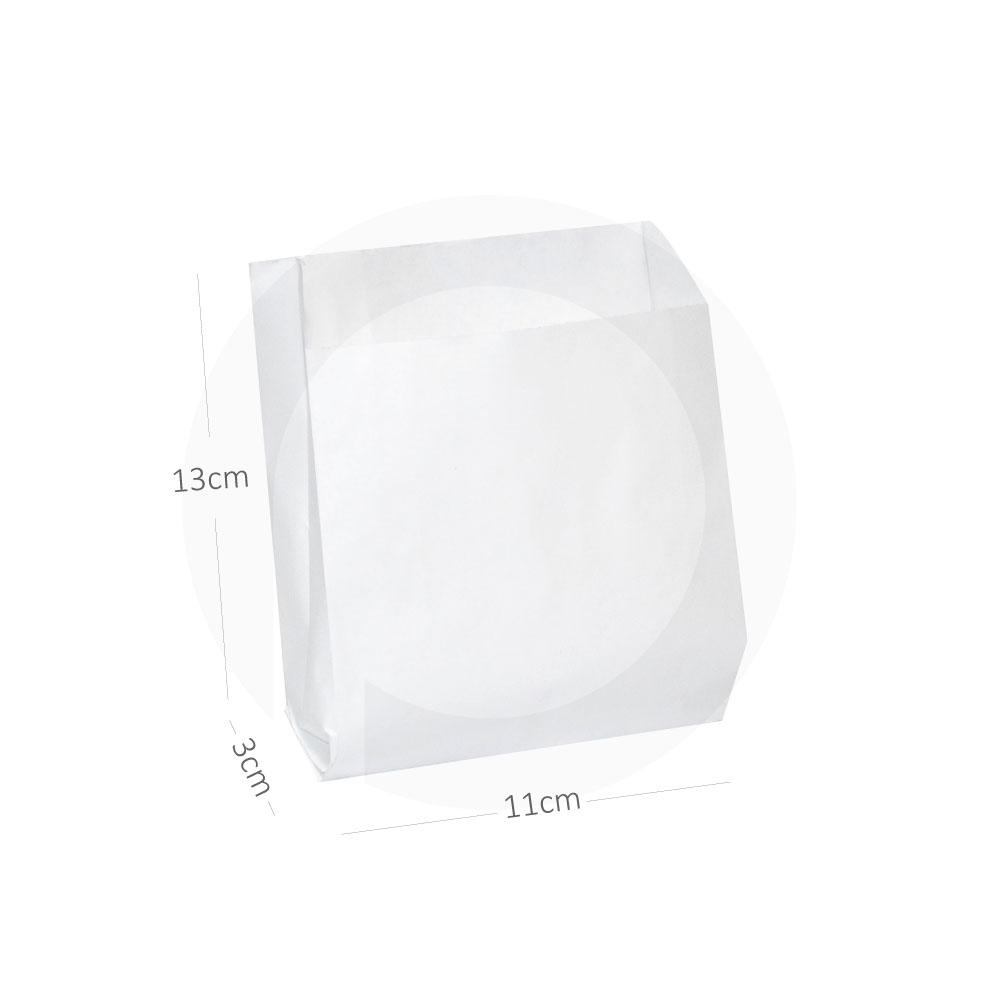 #1113 White Paper Satchel Bag 1000/ctn