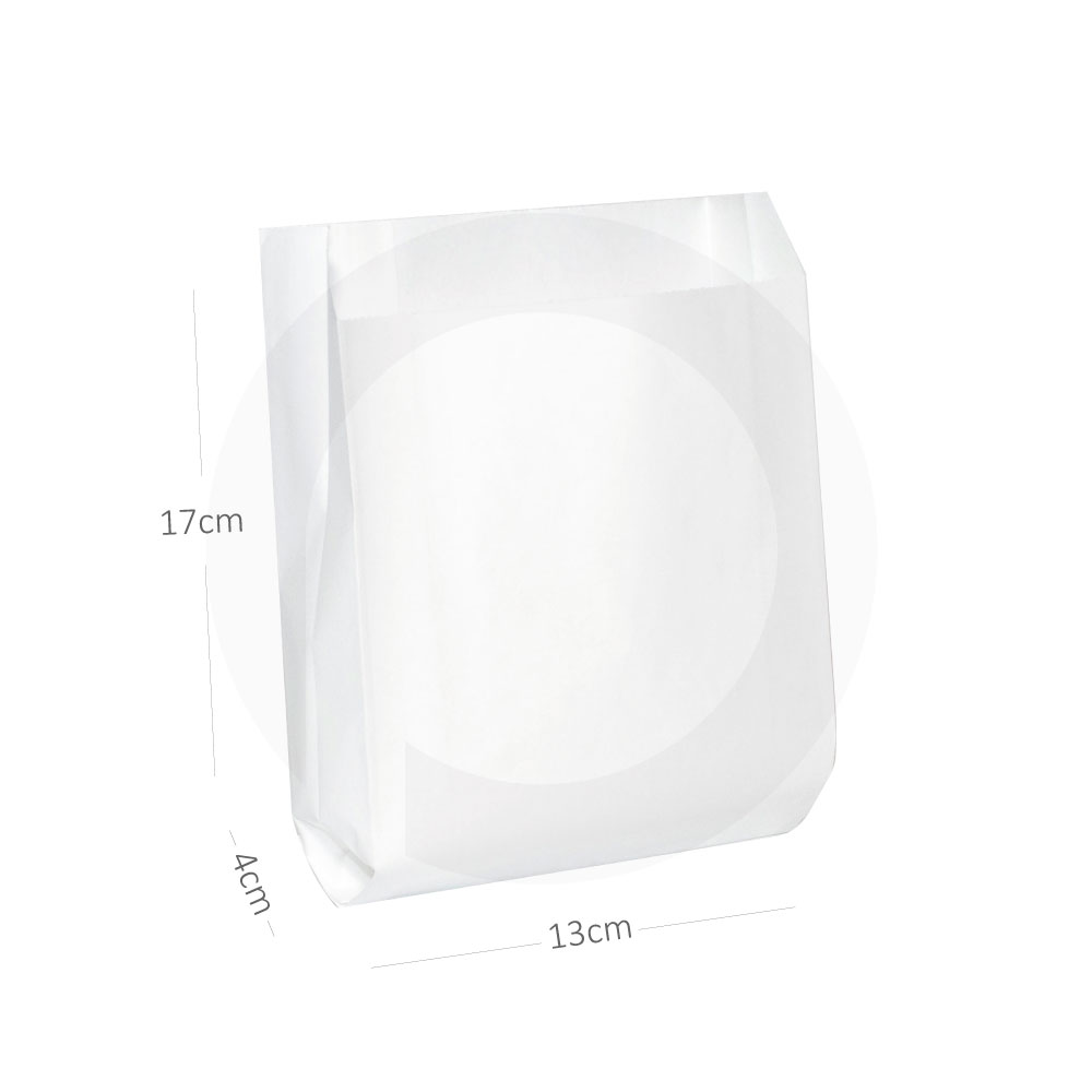 #1317 Satchel White Paper Bag 1000/ctn