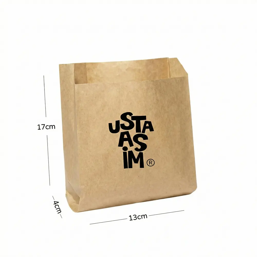 [101039] Usta Asim - #3 Satchel Kraft Paper Bag 1000/ctn