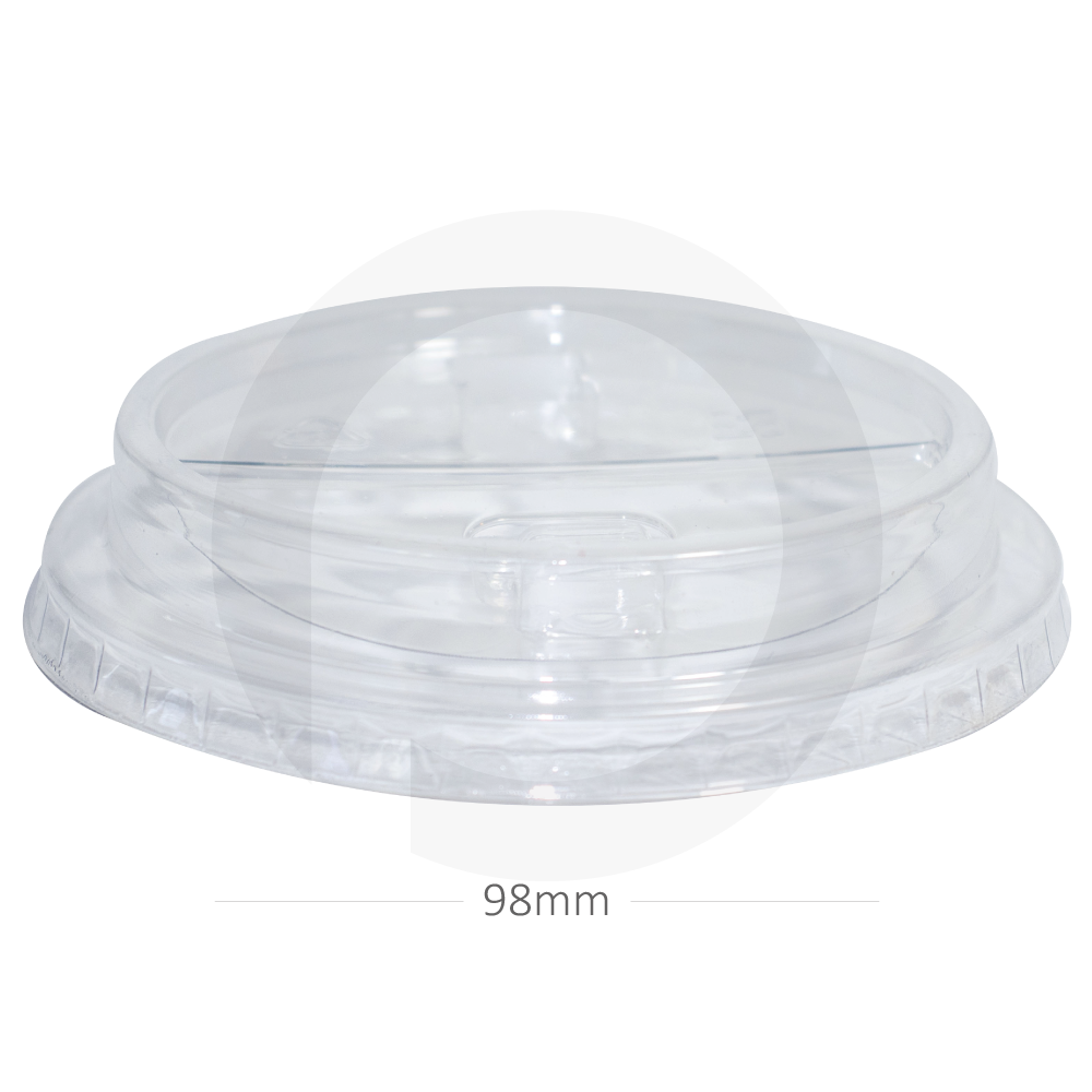 [112028] 98mm PET Plastic Sipper Lid 1000/ctn
