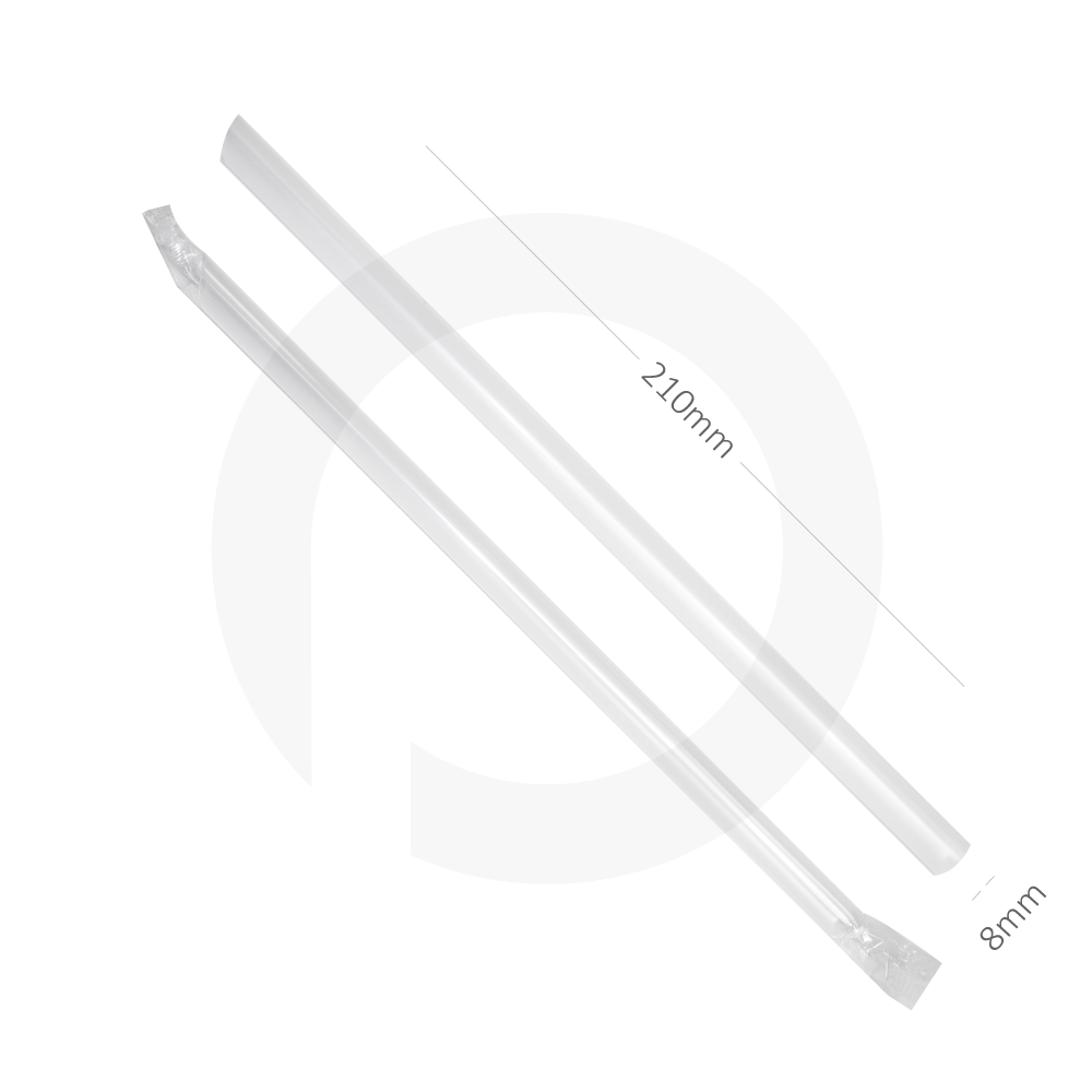 [004025] 8x210mm Clear Spike Straw Film Wrap 4000/Ctn