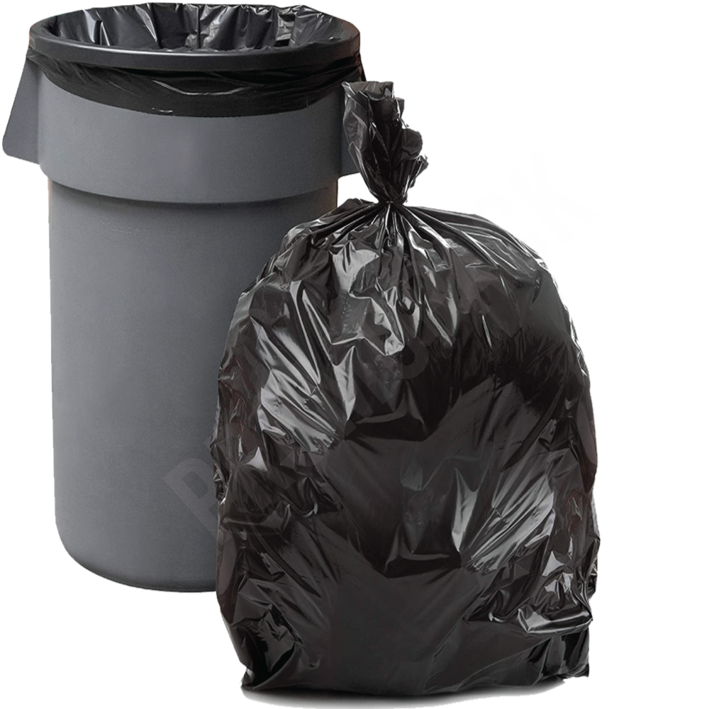 [353050] 30Gallon Black Plastic Trash Bags 10kg