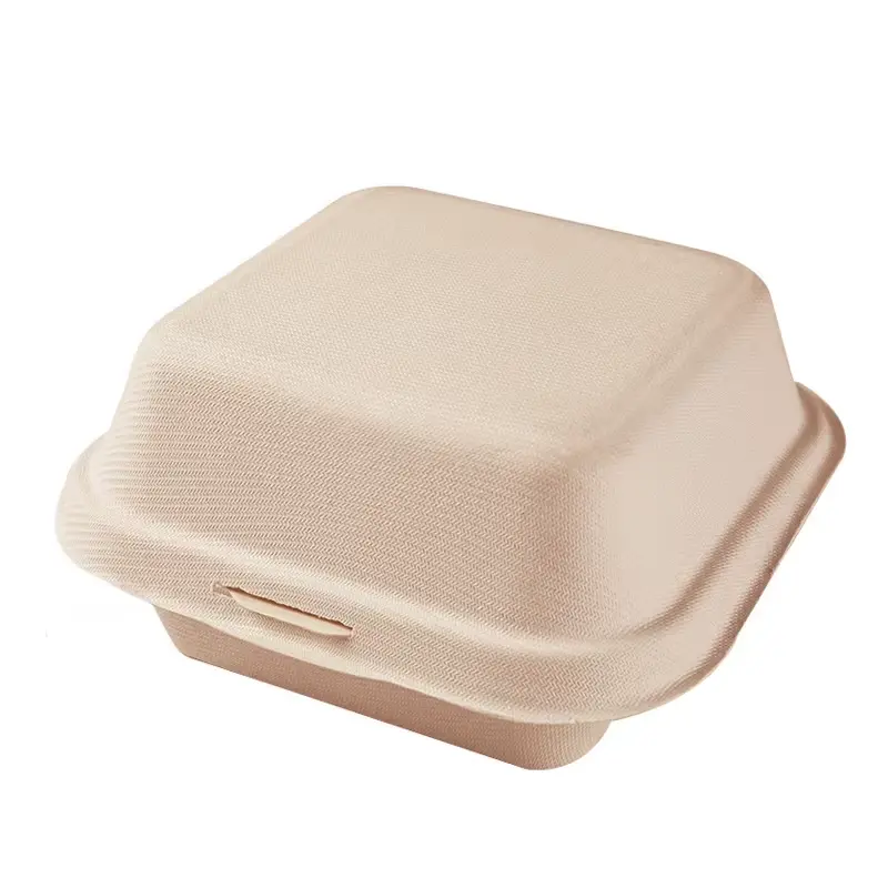 [392010]  Burger Sugarcane Box 500/ctn