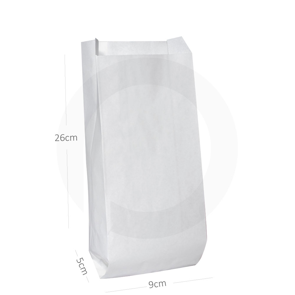 [new448] #926 Satchel White Paper Bag 1000/ctn